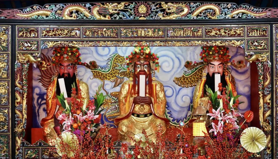 三山国王神像